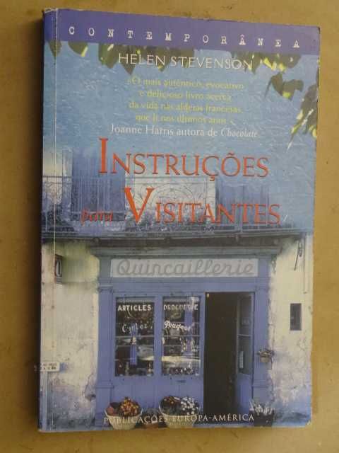 Instruções para Visitantes de Helen Stevenson