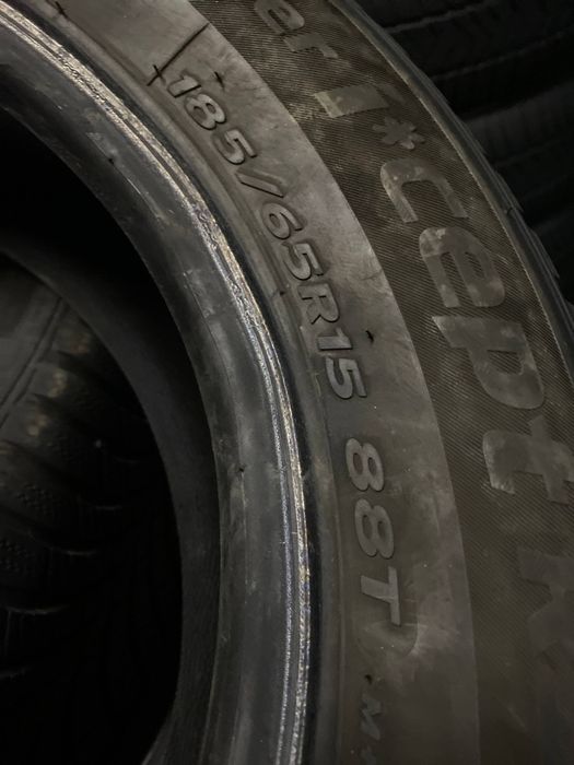 Автошини зимові HANKOOK 185/65/15 (2шт) Резина,Колеса,Гума,Скати,Шини