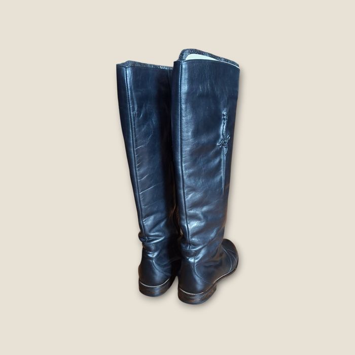 Продам шкiрянi чоботи, шитi на замовлення