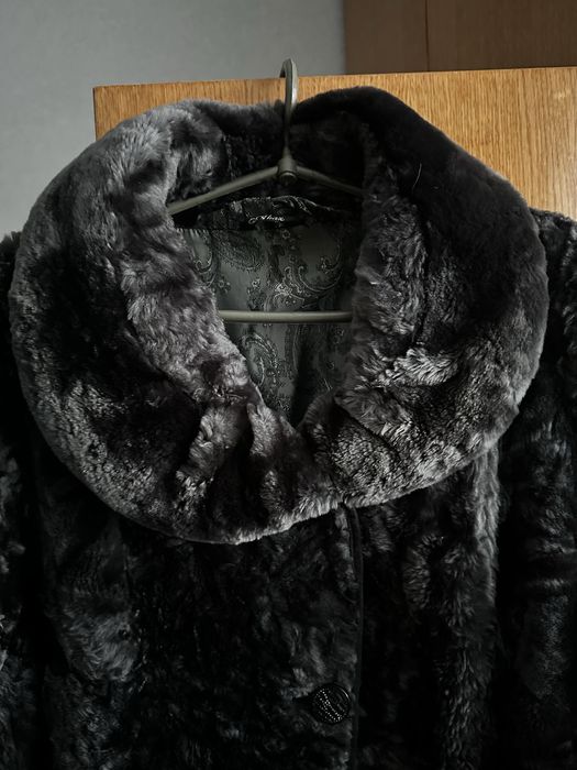 Шуба каракуль натуральна