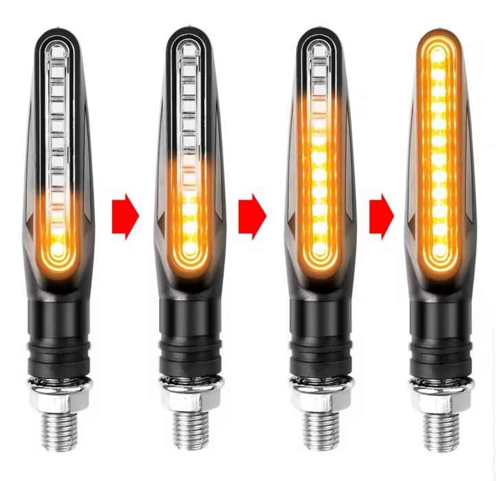 Piscas Led Moto vários modelos - Novo