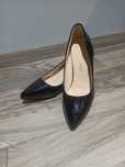 Buty damskie czarne, rozmiar 37/38