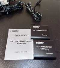 Extensor HDMI via Ethernet - 120M 4k