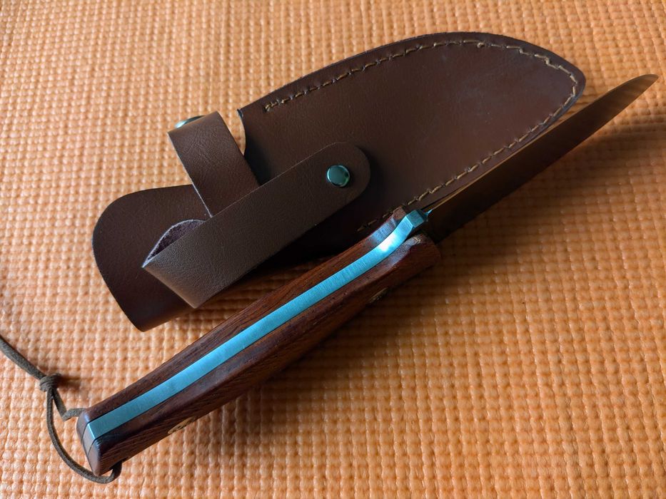 Нож охотничий. сталь D2. ніж мисливський фултанг