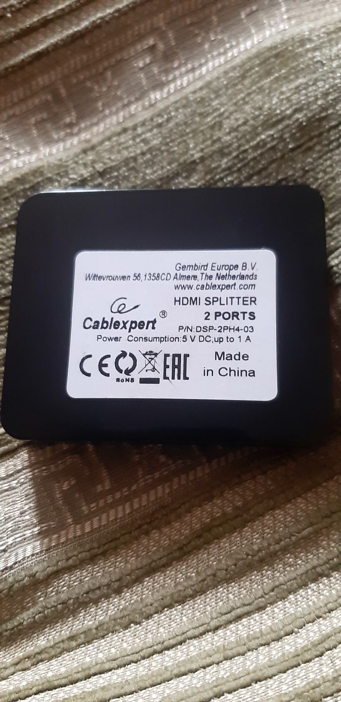 HDMI splitter с 1 на 2 порта