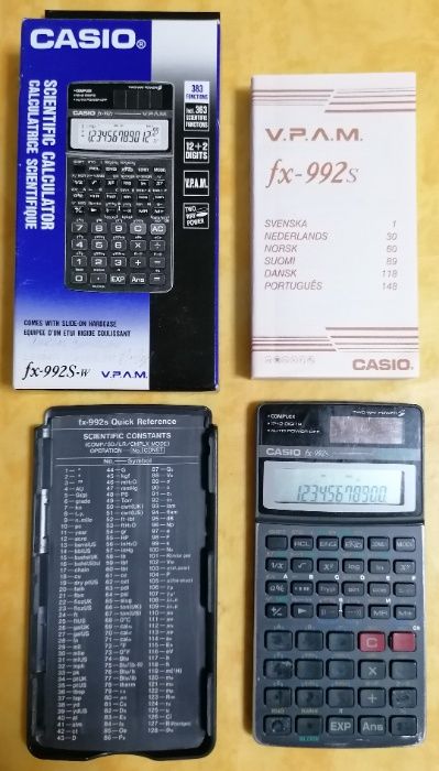 Calculadora científica CASIO fx-992S VPAM