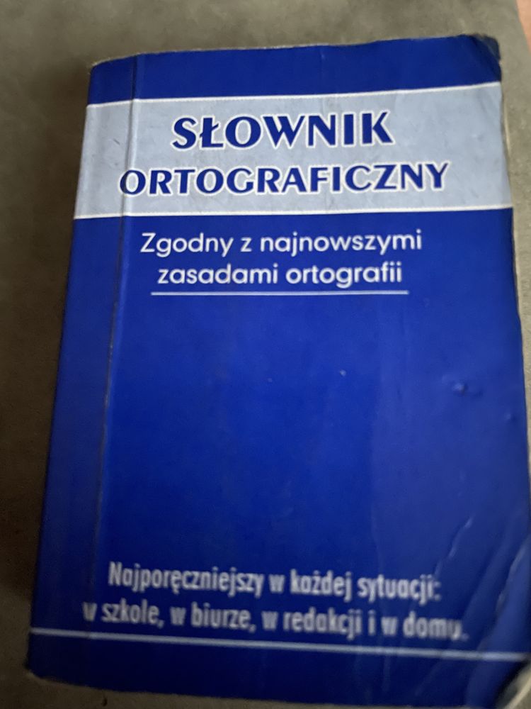 Słownik ortograficzny .Kieszonkowa wersja