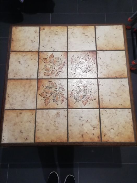 Mesa de centro rústica