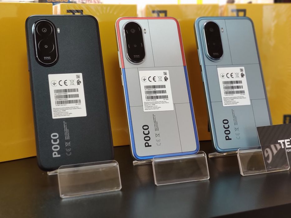 Нові! МАГАЗИН! Смартфон Xiaomi Poco M7 6/128Gb Black, Blue, Silver