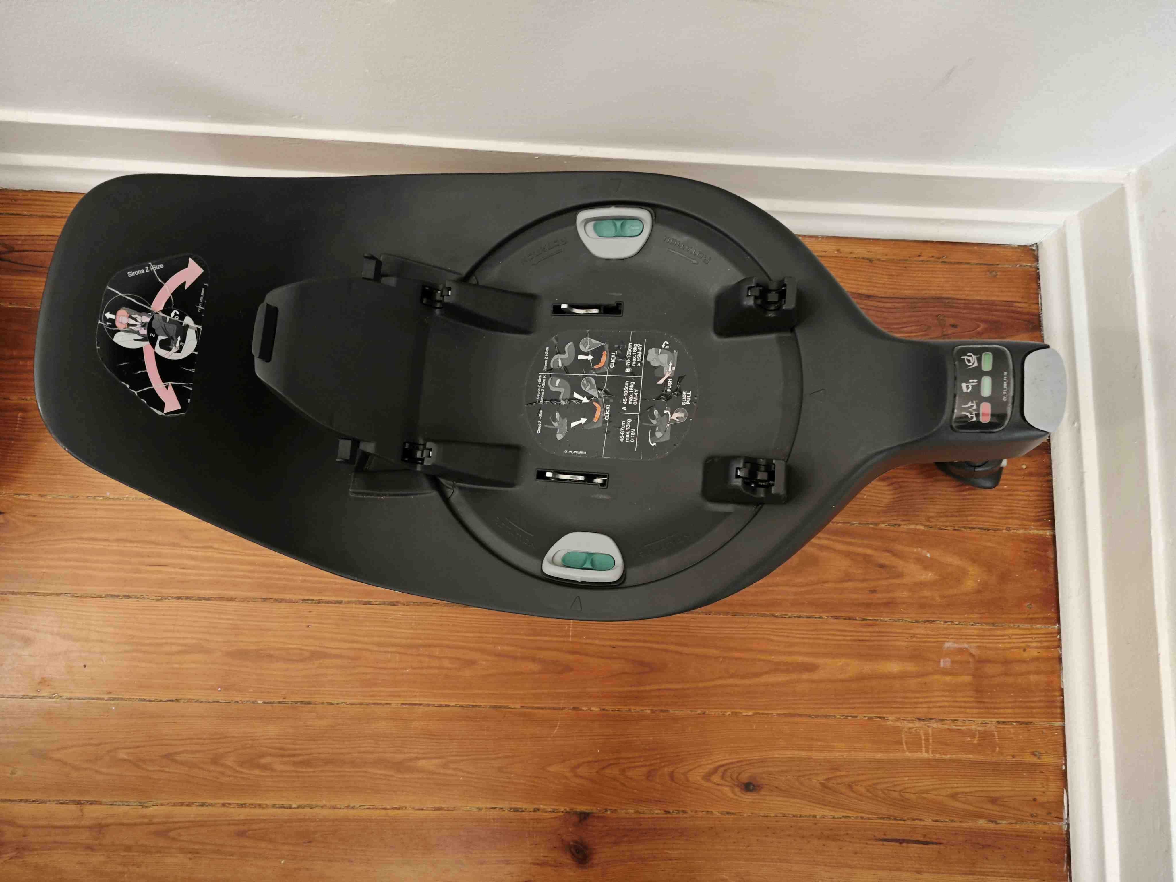 Conjunto Cybex 0 a 4 anos: Ovo Cloud Z i size + Sirona Z i size + base