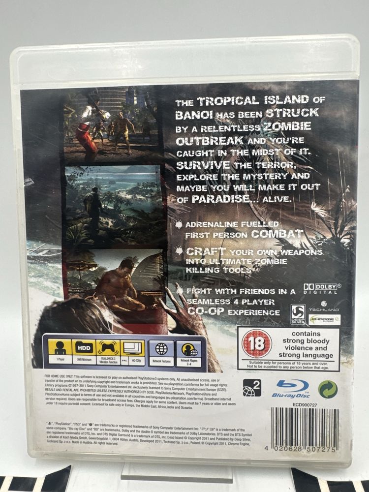 Dead Island Ps3 Gwarancja