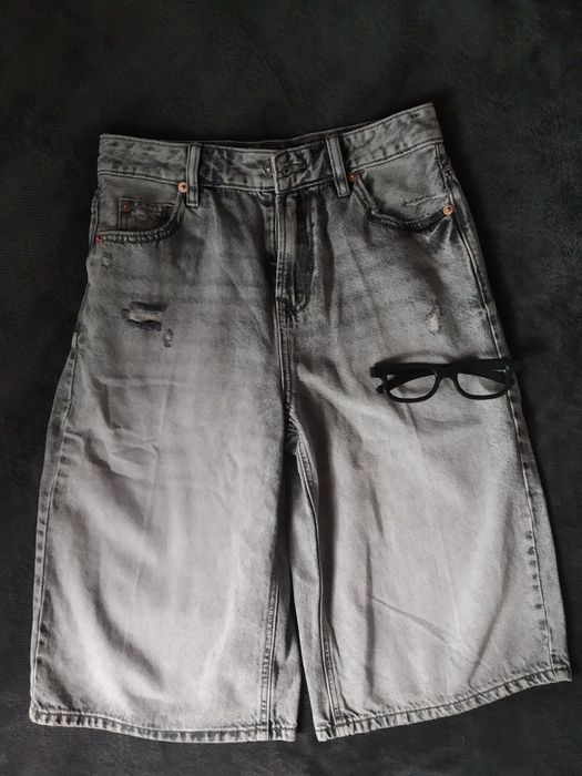 Шорти Jorts. Страдивариус/Stradivarius. Довгі Бєгги/Baggy.