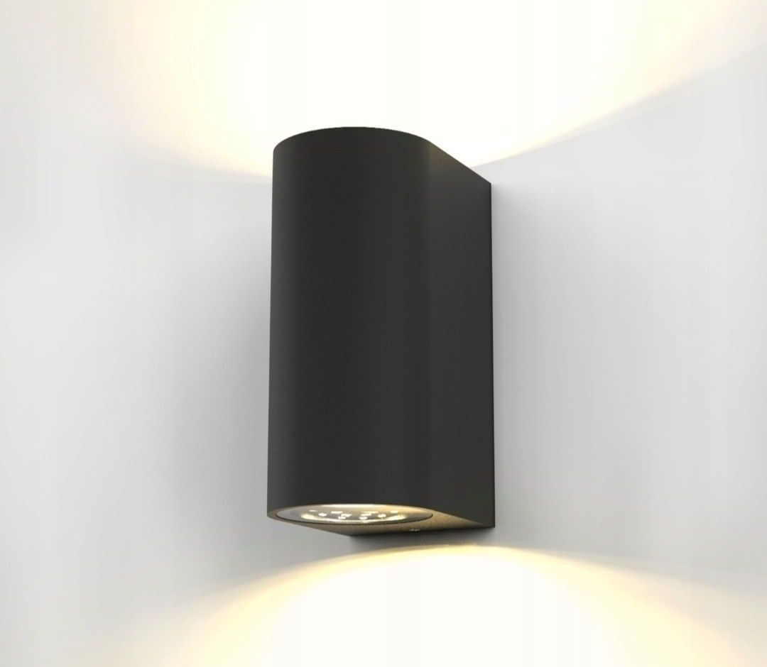 Lampa kolekcjonerska 3 sztuki kinkiet zewnętrzny elewacyjny LED ledowe