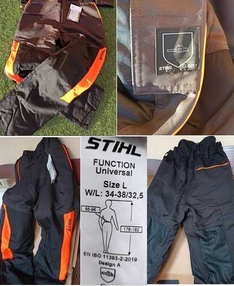 Calça anticorte STIHL Function Basic classe 1  20m/s