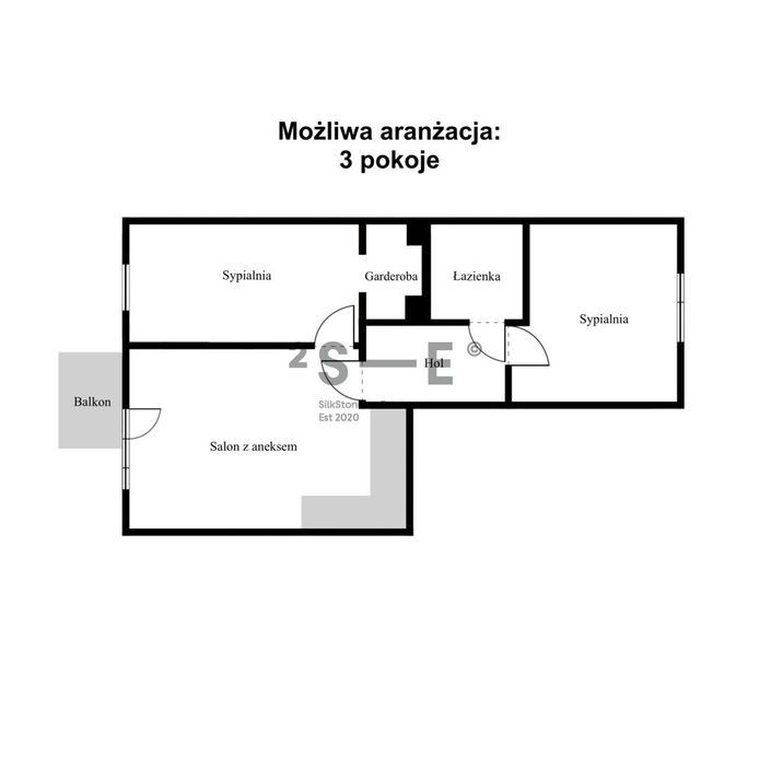 Ursynów*2 lub 3 pokoje*49m2*SGGW*metro*do remontu