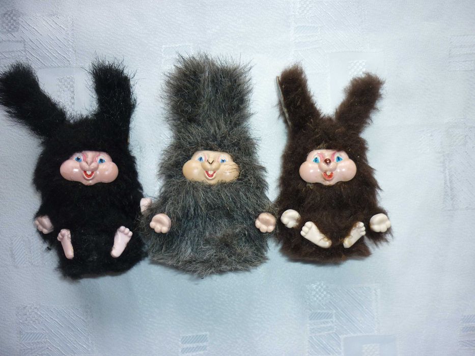 Зайченята, зайчики СРСР  три штуки