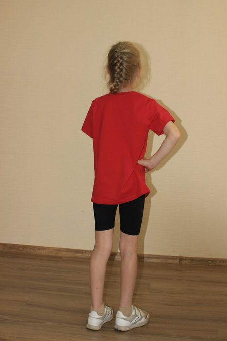 Чорні шорти,   лосіни для дівчинки