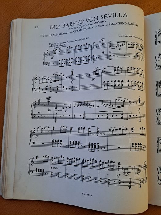 Nuty na fortepian Opern Albvm