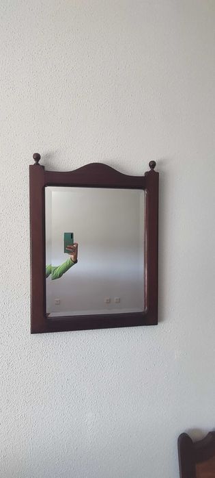 Espelhos em madeira