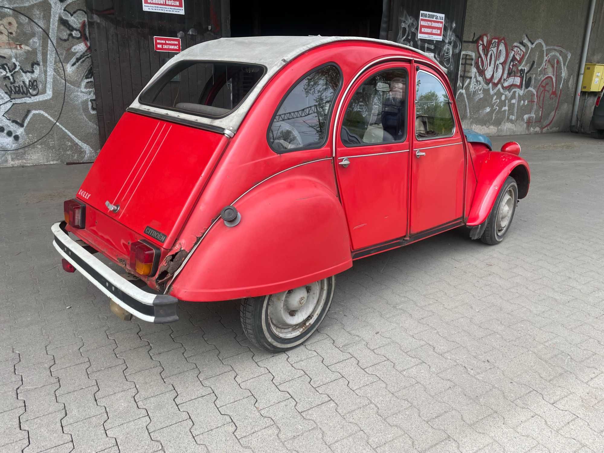 Citroen 2CV, rok 1986,