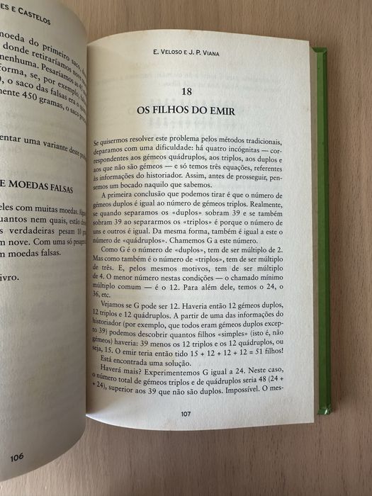 Livro Desafios Matemáticos “ Árvores e Castelos - Desafios 1”