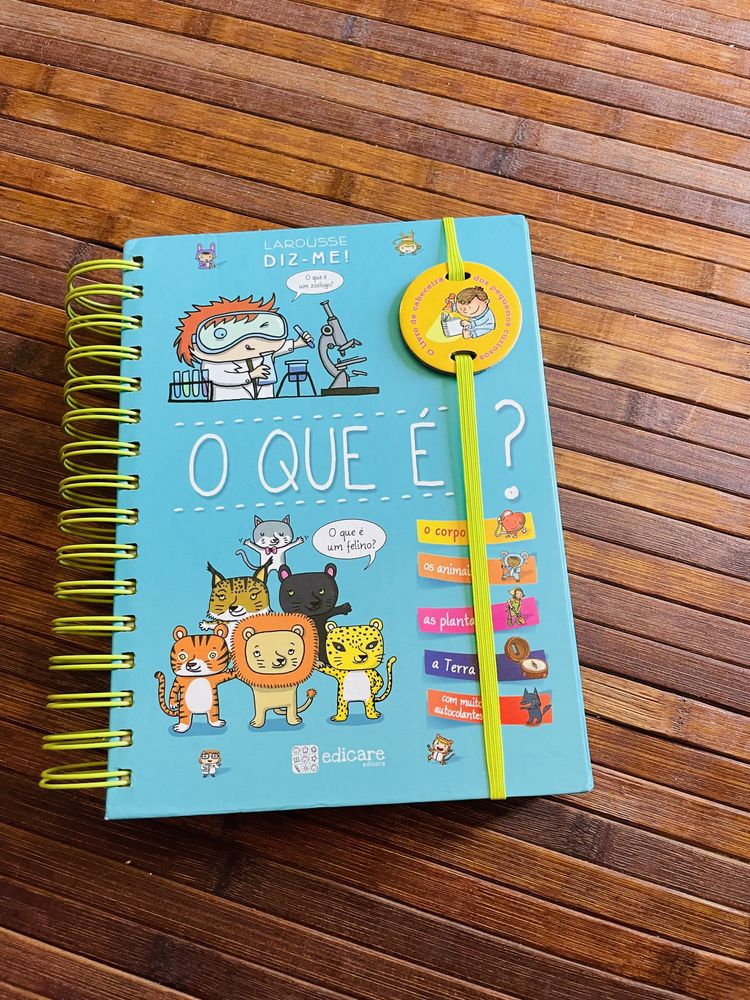 “O que é?” Enciclopédia dos mais pequenos | O livro dos pequenos curiosos