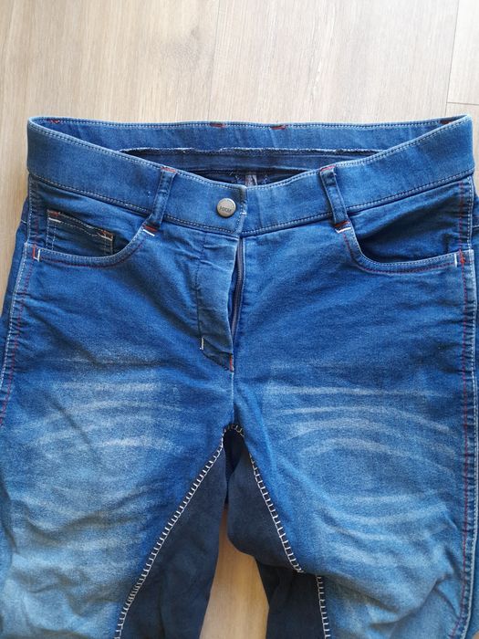 Bryczesy jeansowe pełny lej HKM Summer r. 38