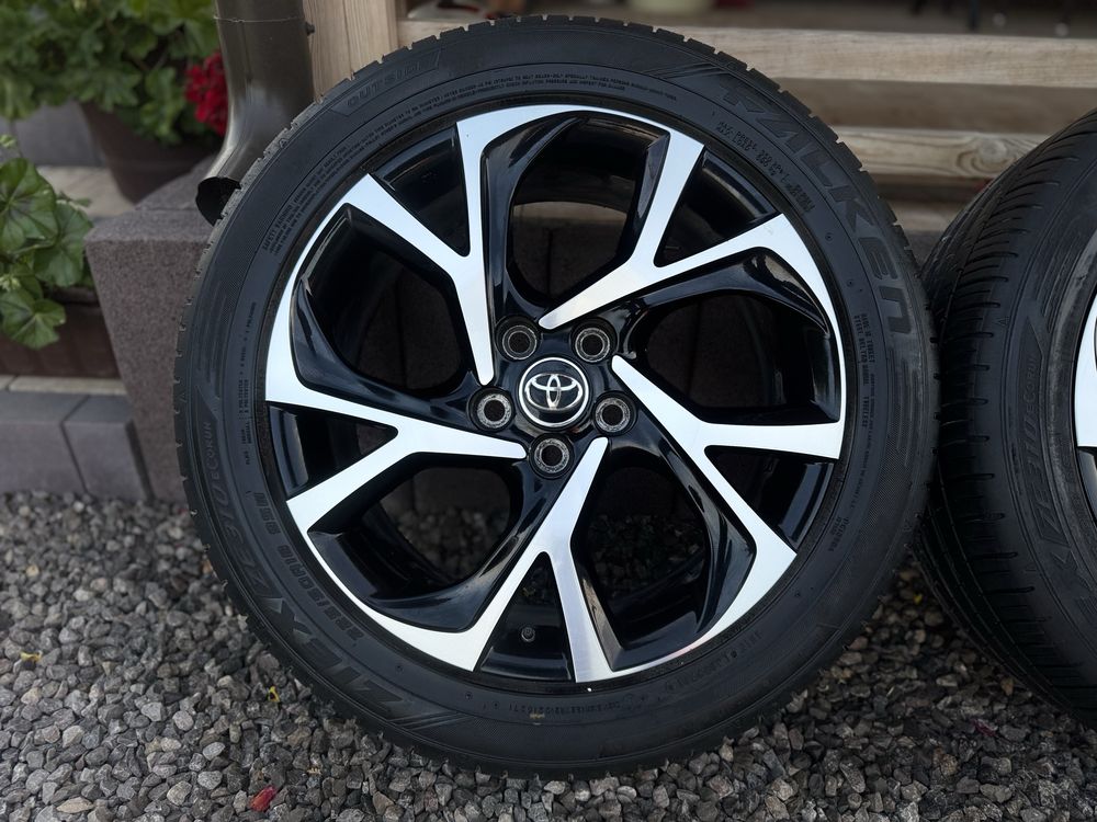 Felgi Koła 18 5x114,3 OEM TOYOTA CH-R + Opony Falken