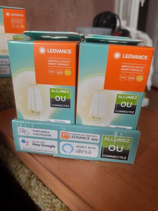 Лампочки Ledvance. Smart + Bluetooth управління. Упаковка 6шт.