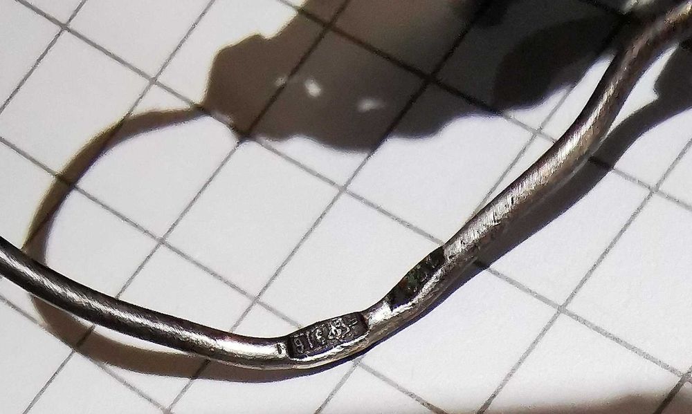 Серьги с Бирюзой 916 проба серебро