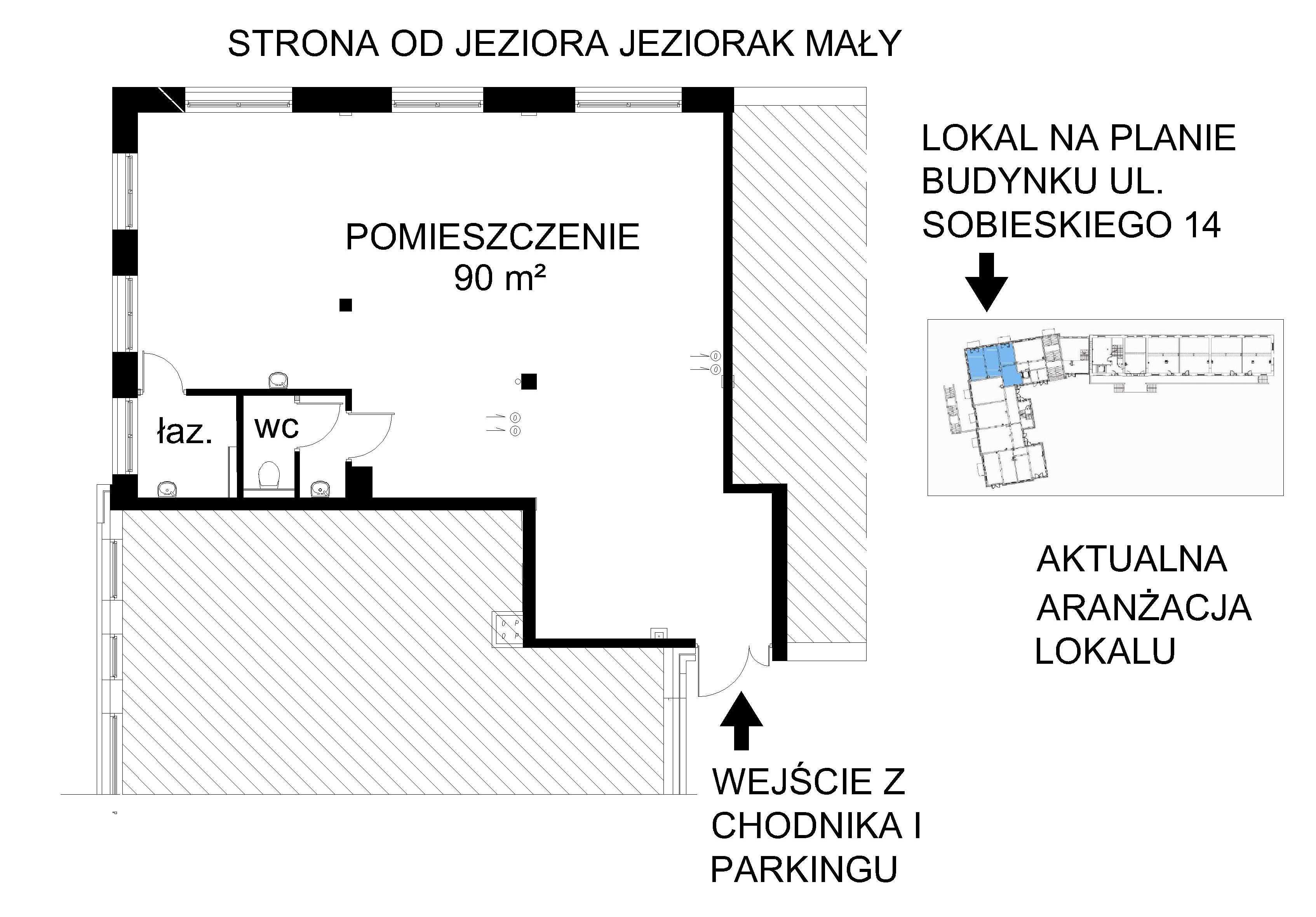 Lokal użytkowy 99m Sobieskiego