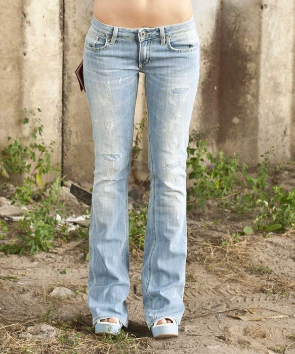 Жіночі дізайнерські джинси кльош Dondup. Bootcut. Італія