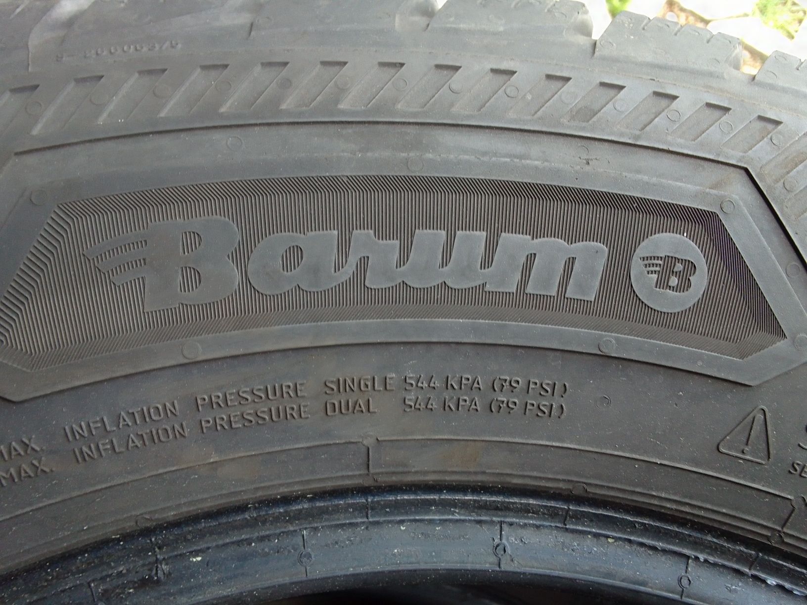 Cena za 4 Opony zimowe 225/65r16C BARUM 2022r 6.5-7.5mm