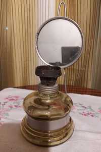 Stara lampa lampka naftowa miodowa