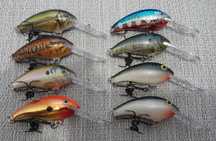 Rapala shad dancer 5cm 8szt jak nowe