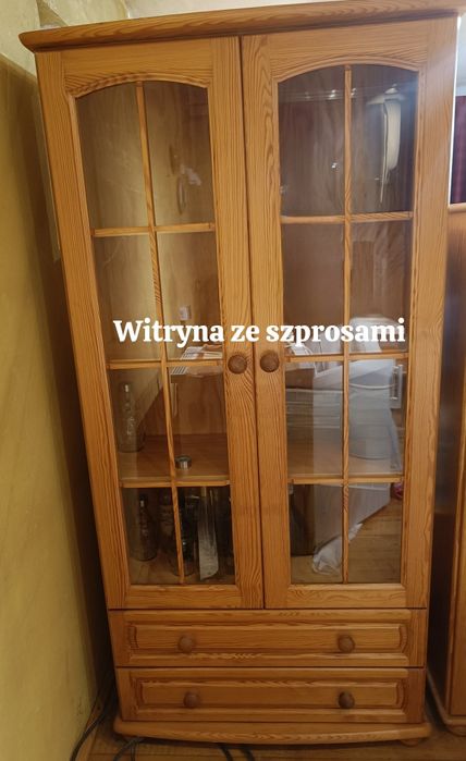 Komplet mebli sosnowych