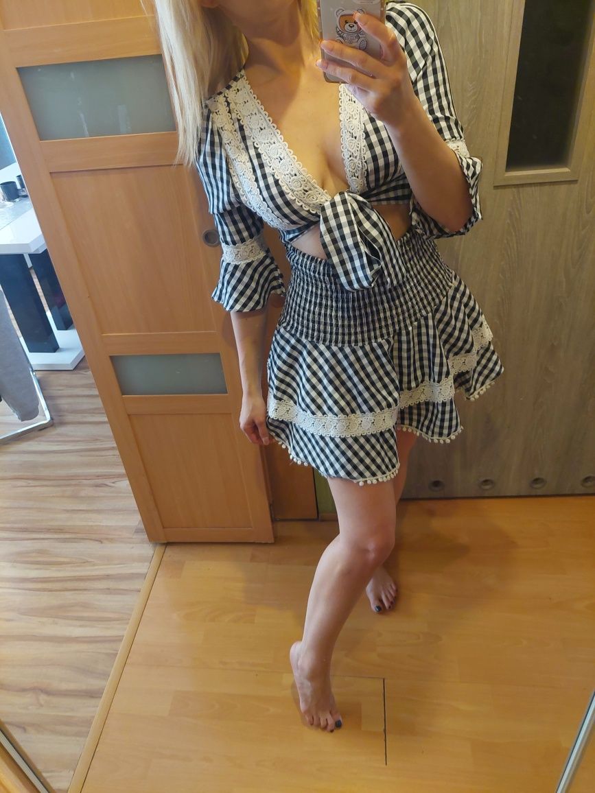 Komplet nowy limonka