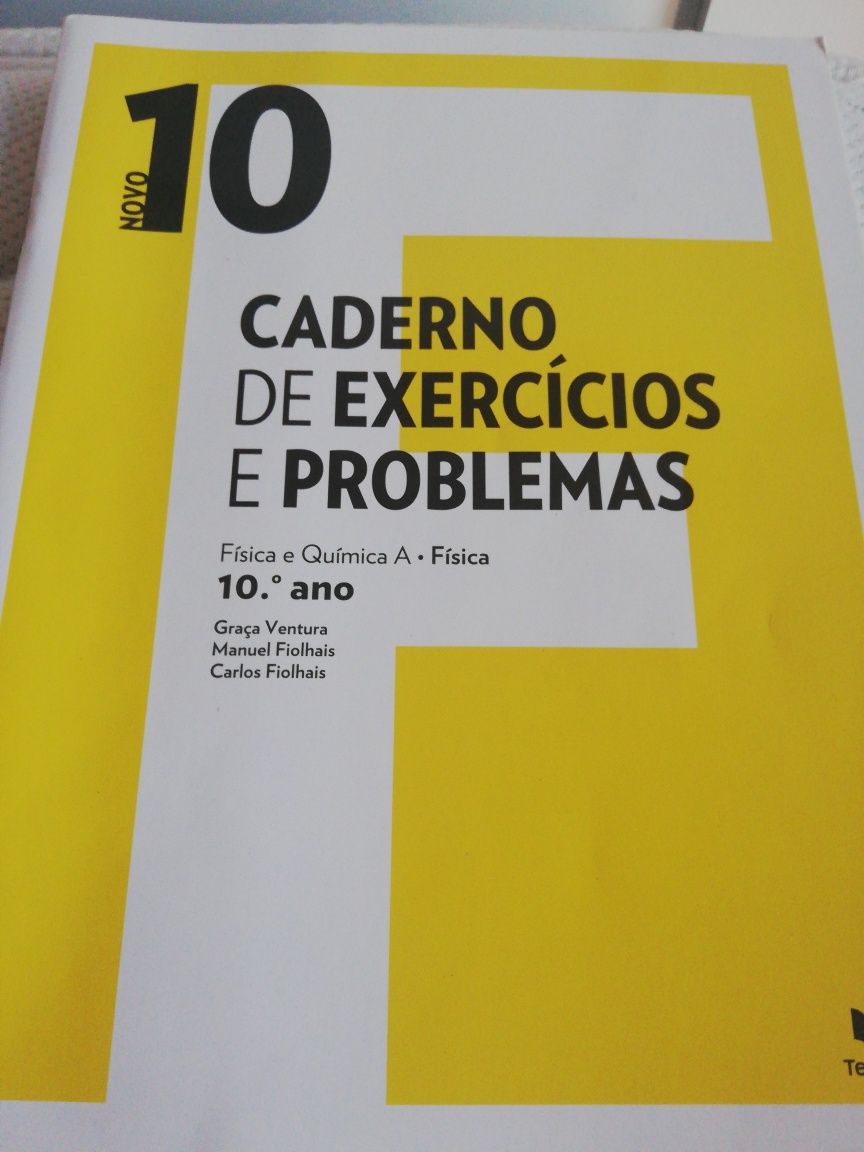 Cadernos de exercícios 10 ano