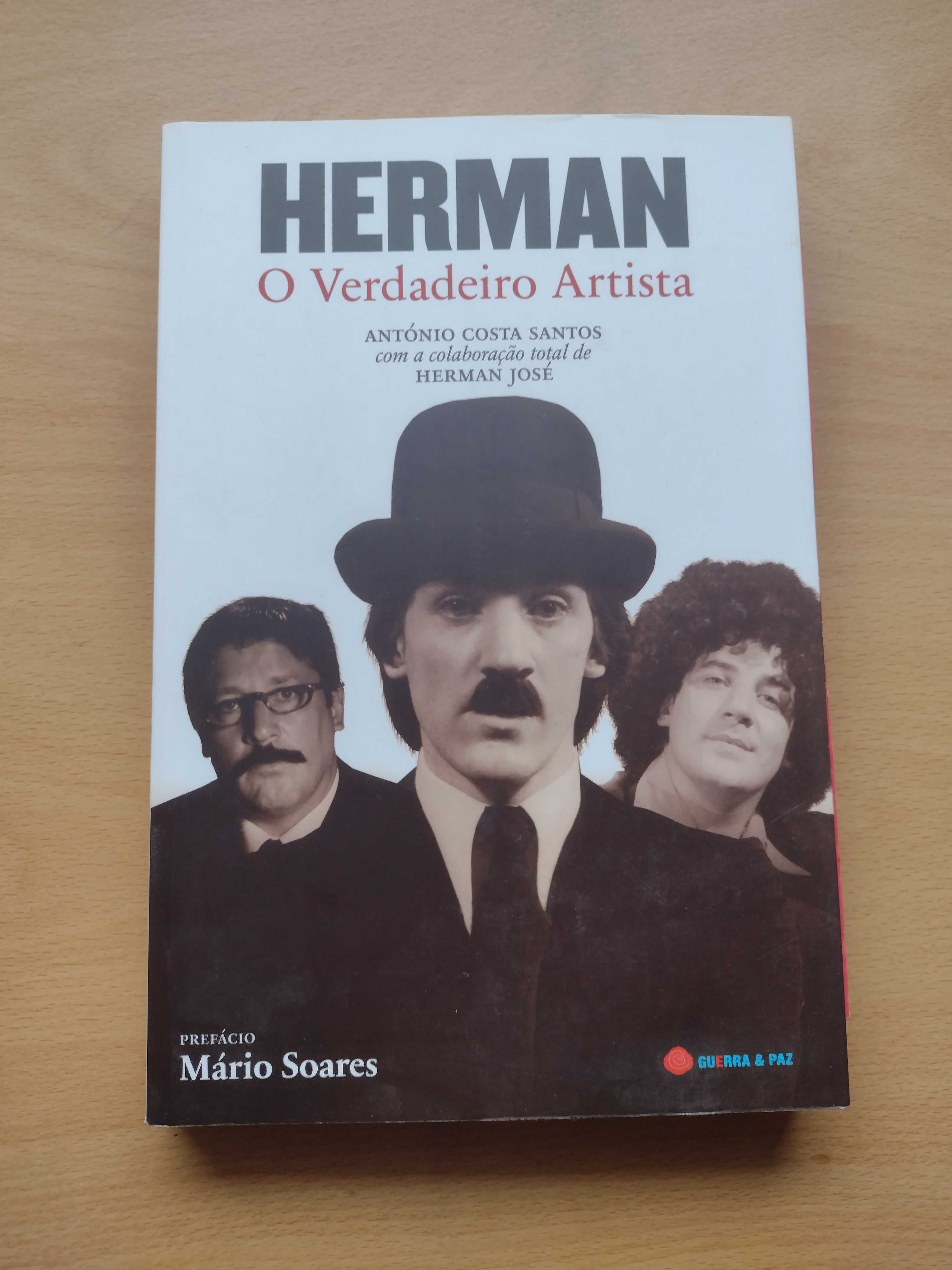 Livro "Herman: O Verdadeiro Artista". Envio grátis p/ todo o país.