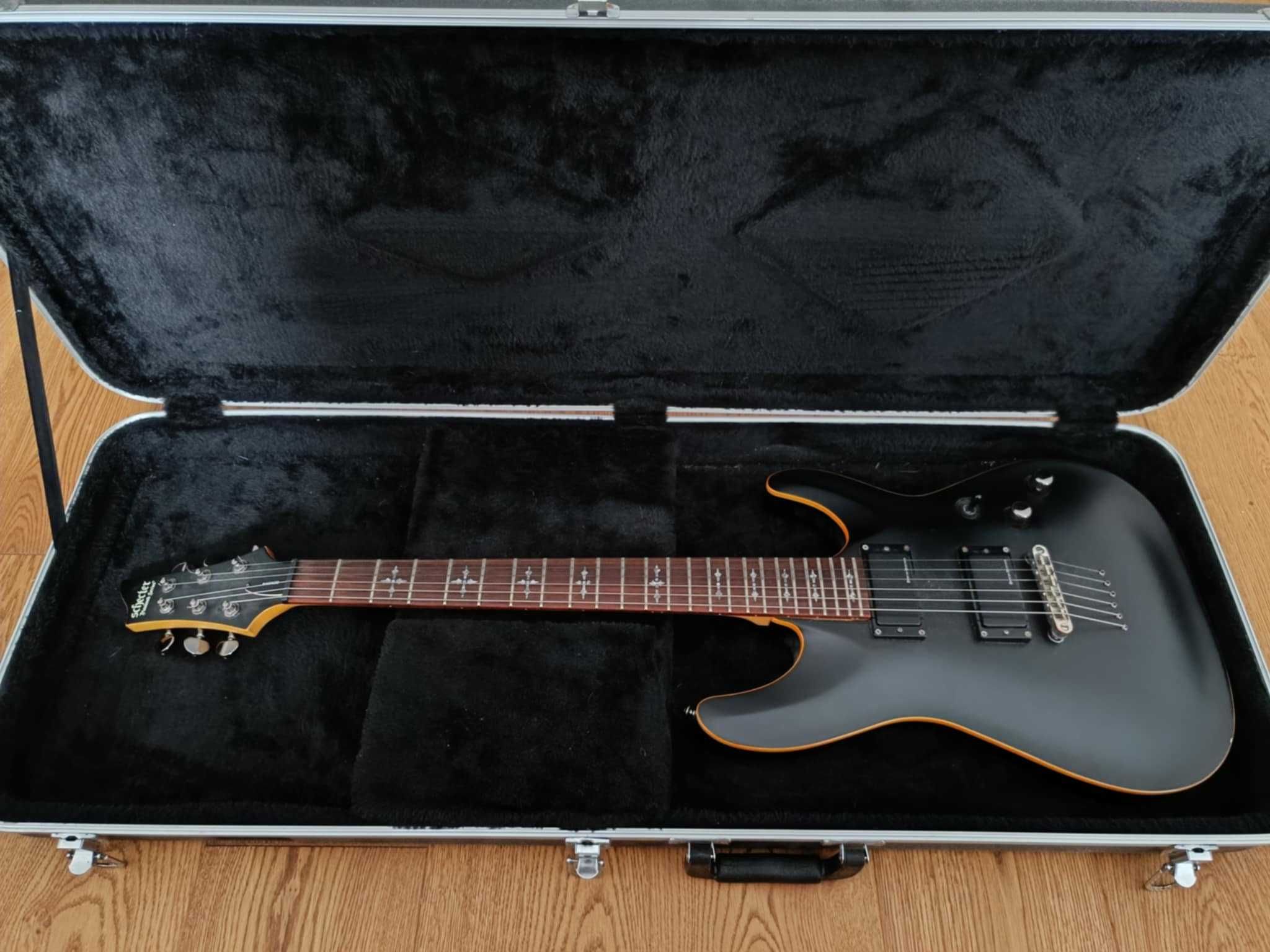 Schecter Demon 6 Black Satin