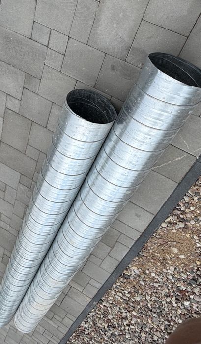 Rura spiro sztywna 250 , kanał wentylacyjny, rekuperacja 3M