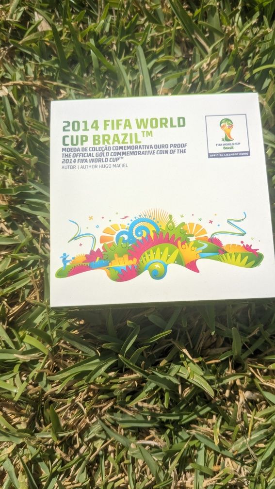 Moeda de Coleção Comemorativa Ouro - Mundial da FIFA Brasil 2014
