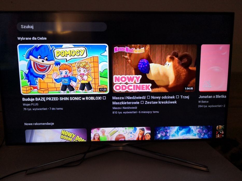 Telewizor marki Samsung 40 cale Smart TV WiFi YouTube pilot