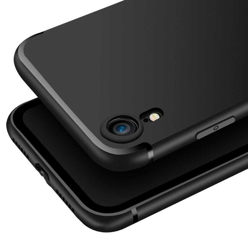 Matte s black тонкий матовый se чехол для iPhone 7 plus (код 6 - 8)