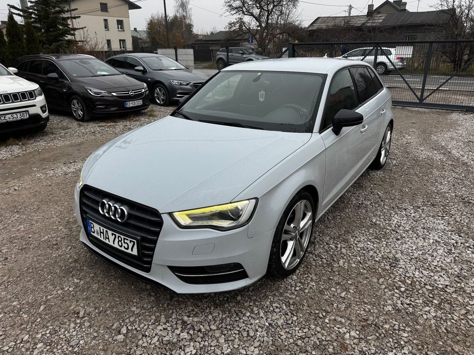 Audi A3 Sportback 1Właściciel S-Line BiXenon Navi Klima Serwis StanBDB Możliwe RATY
