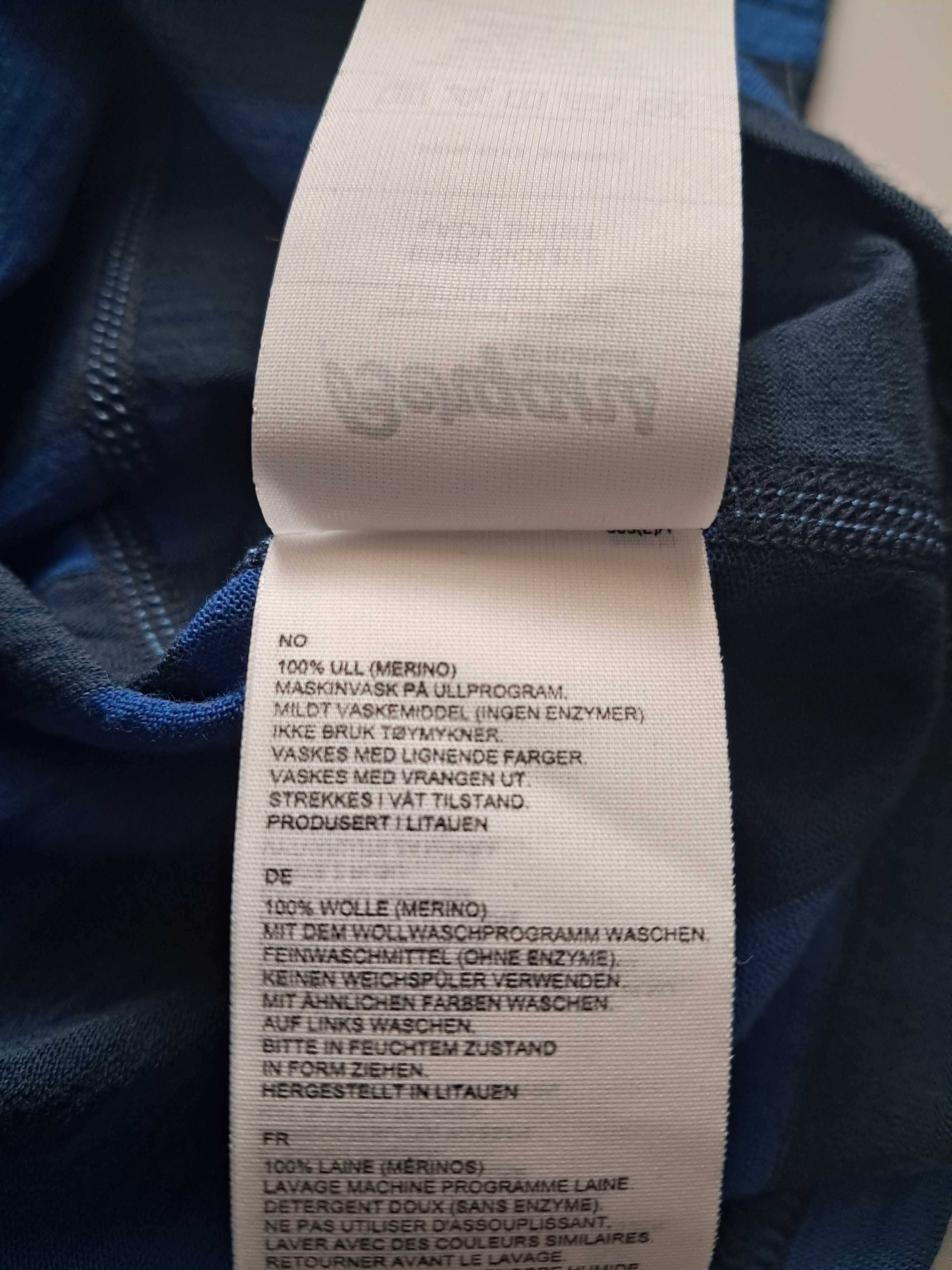 Koszulka termiczna, longsleeve, merino wool, Bergans r. XS