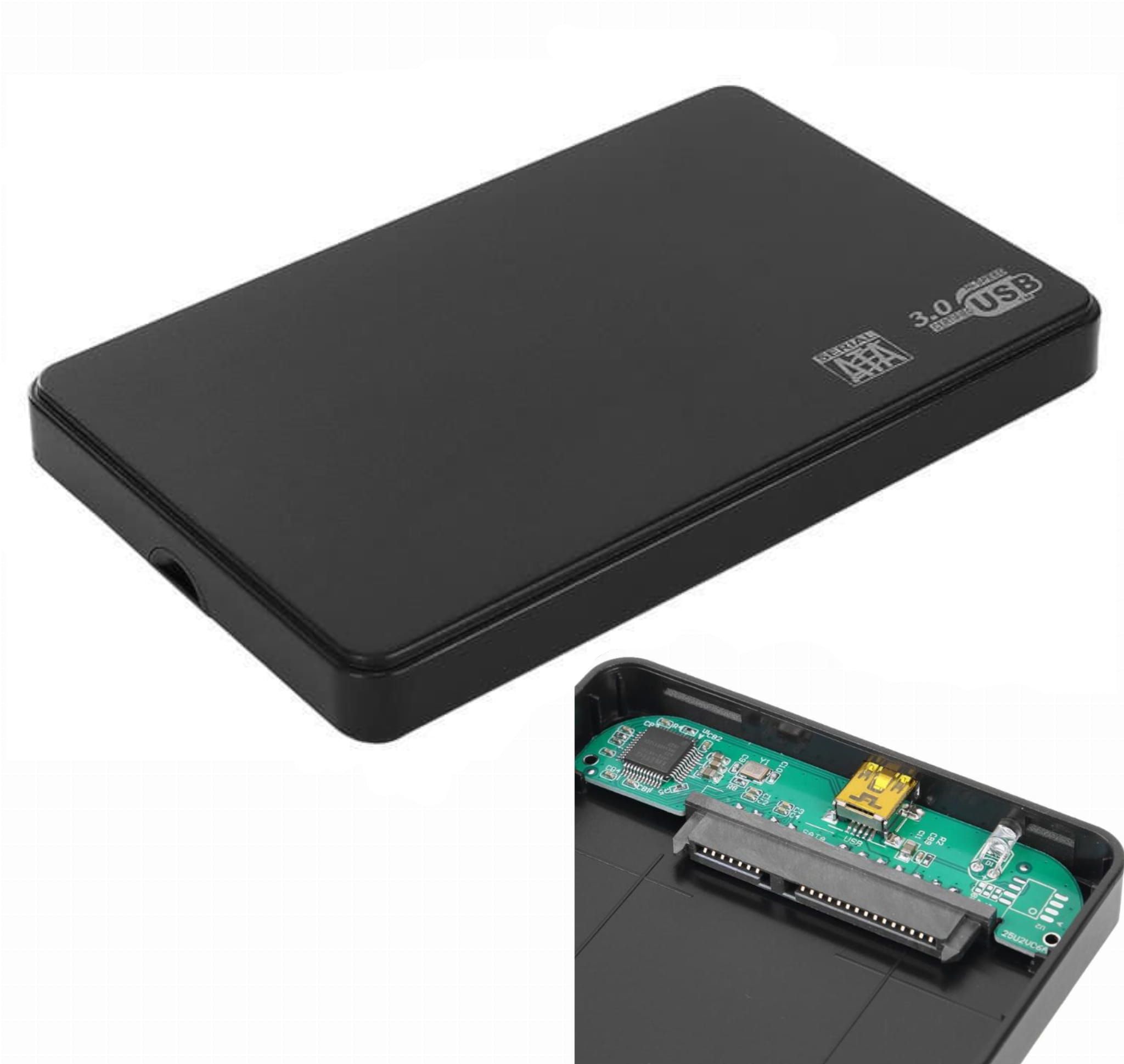 Obudowa dysku 2,5" USB 3.0 SATA UASP Czarna