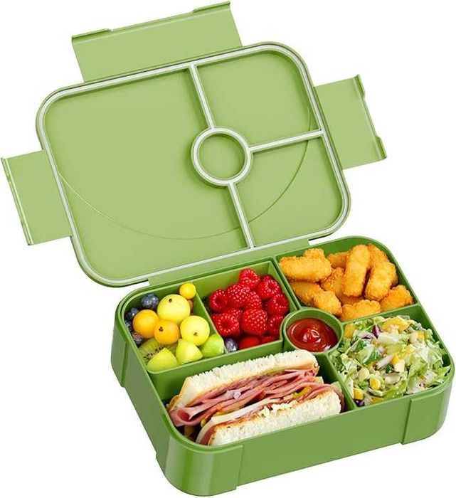 Leikeego Szczelny Lunchbox dla Dzieci z Przegródkami 1150ml (543b)