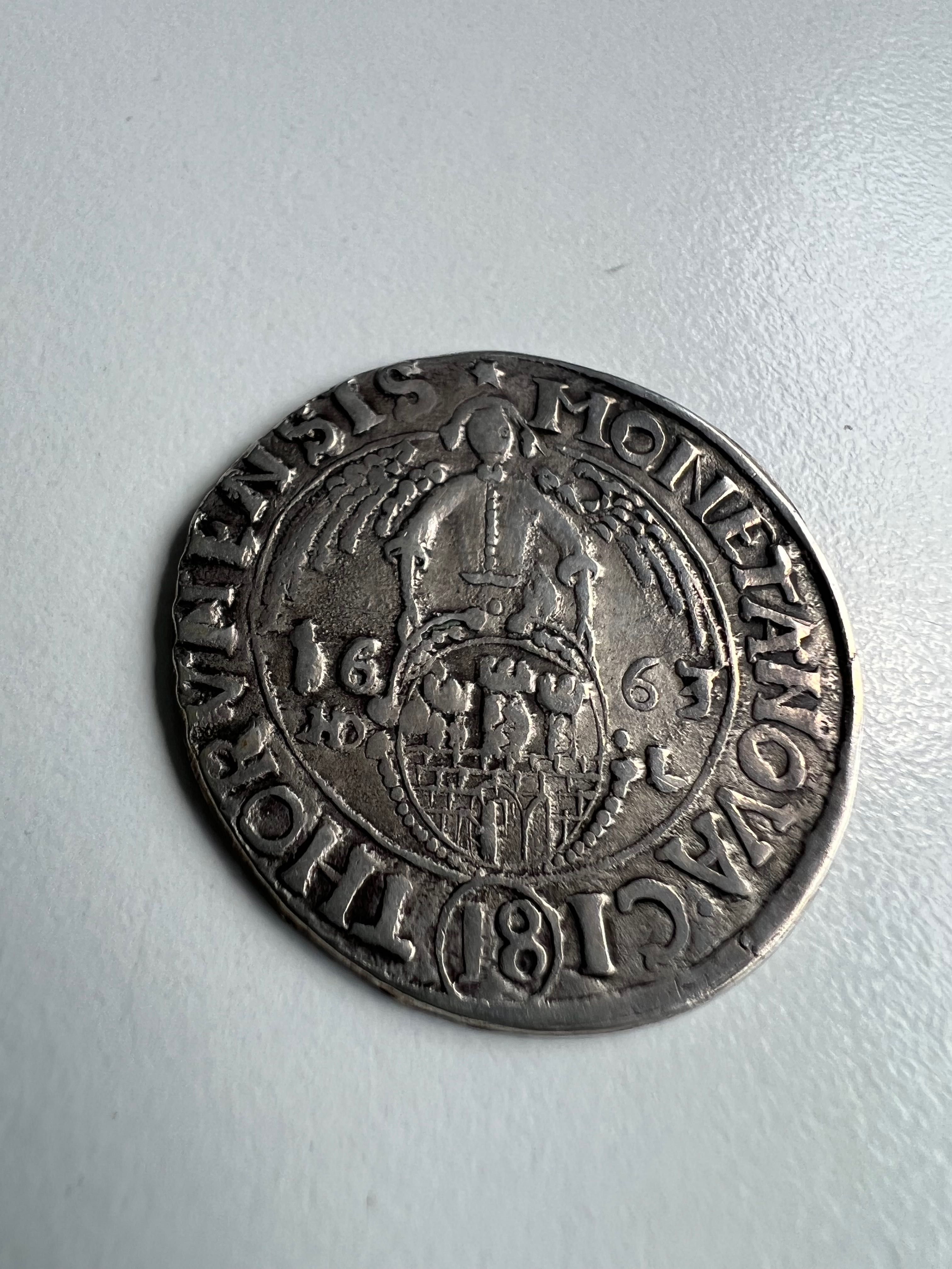 Ort 1/4 Talara Jan Kazimierz 1661 Toruń