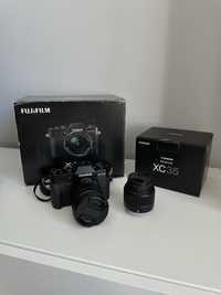 Aparat Fujifilm X-T10 + 2 obiektywy/2 baterie/torba